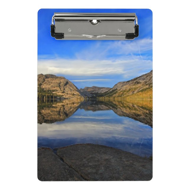 Mini Porte-bloc Réflexions sur le lac Tenaya (Devant)
