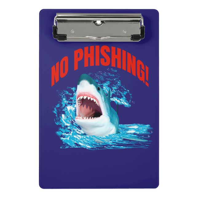 Mini Porte-bloc Requin Anti Phame Drôle (Devant)