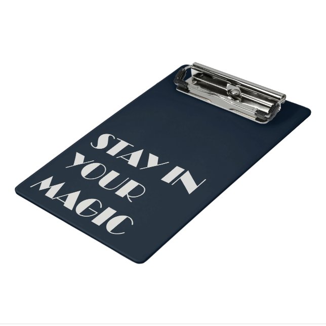 Mini Porte-bloc Restez dans votre minimalisme magique (Angle3)