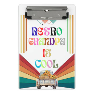 Mini Porte-bloc Retro Grand-père est Cool