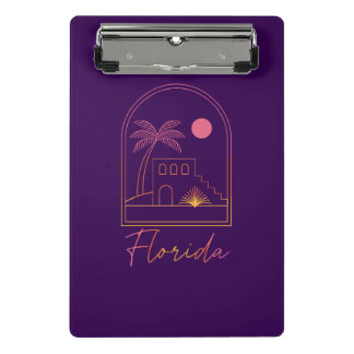 Mini Porte-bloc Retro Sunset Florida Vibe