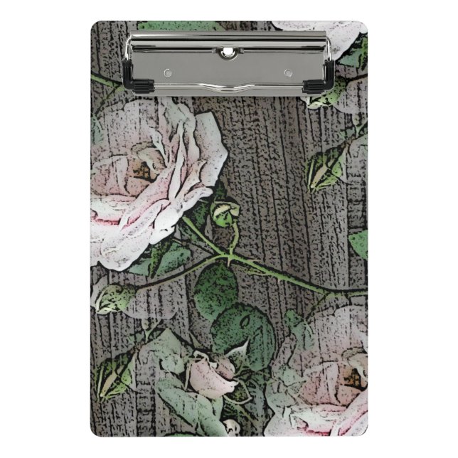Mini Porte-bloc Rose (Devant)