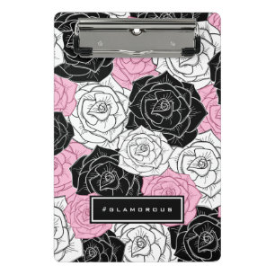 Mini Porte-bloc Rose moderne