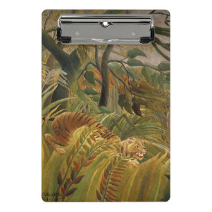 Mini Porte-bloc Rousseau Jungle Tropical Tiger Art