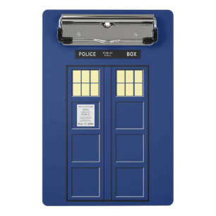Mini Porte-bloc Royaume-Uni - Blue Police Public Call Box 1