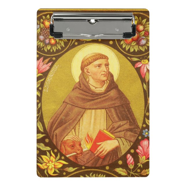 Mini Porte-bloc Saint Dominique de Guzman (PM 02) (Devant)