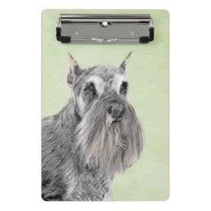 Mini Porte-bloc Schnauzer (Giant, Standard) Peinture - Chien Art