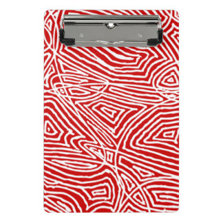 Mini Porte-bloc Scribble rouge