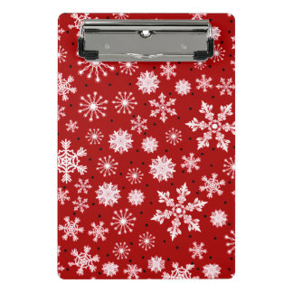 Mini Porte-bloc Simple Flocon de Neige d'Hiver