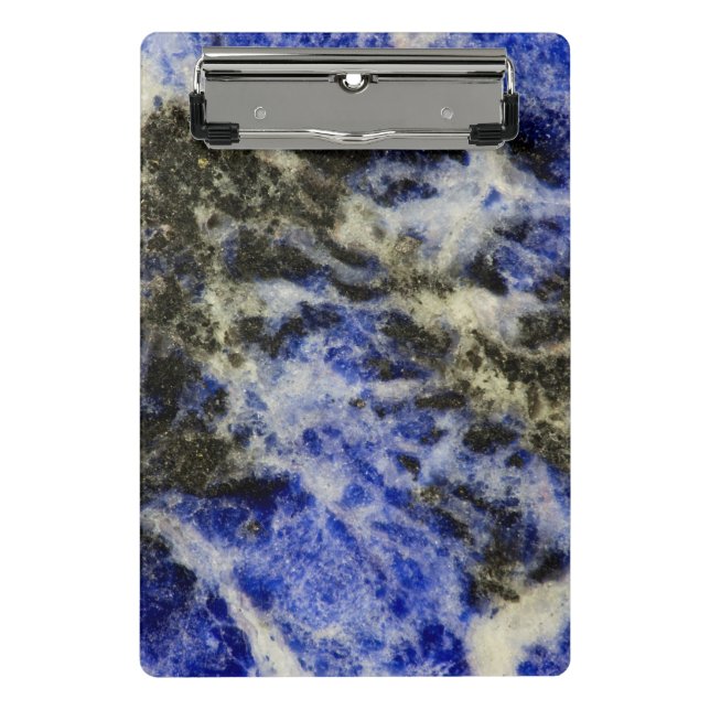 Mini Porte-bloc Sodalite bleue (Devant)
