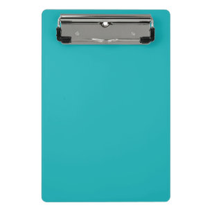Mini Porte-bloc Solide bleu océanique turquoise