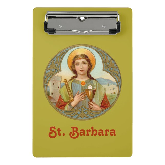 Mini Porte-bloc St. Barbara (BK 001) (Devant)