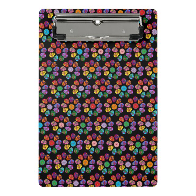 Mini Porte-bloc Sugar Skull Flower (Devant)