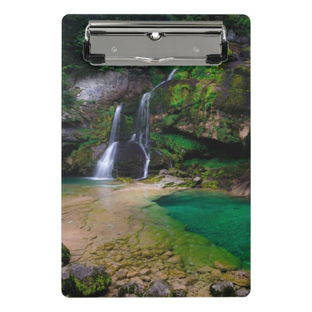 Mini Porte-bloc Superbe cascade Virje, Slovénie Poster (Devant)