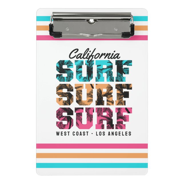 Mini Porte-bloc Surf Dreams : California Sunset Edition (Devant)