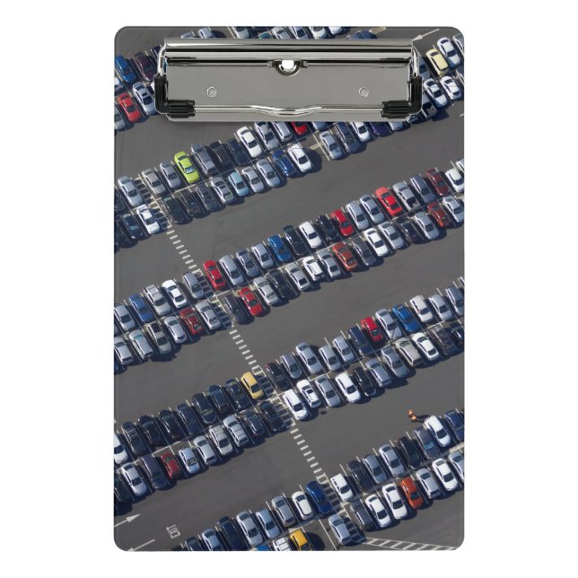 Mini Porte-bloc Survol aérien du stationnement (Devant)