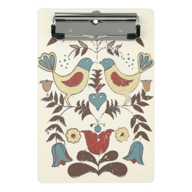 Mini Porte-bloc SYMBOLE Hex Amish néerlandais Pennsylvanie Bird Am (Devant)