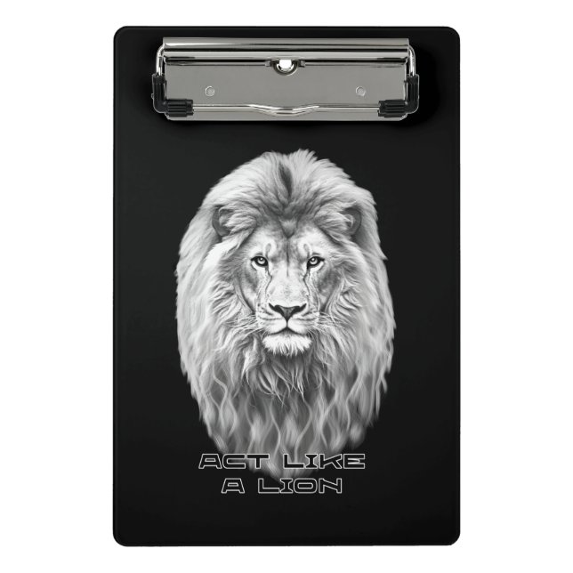 Mini Porte-bloc Tête de lion (Devant)