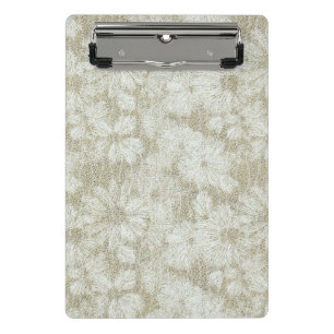 Mini Porte-bloc Texture crémeuse veloutée de marguerite florale