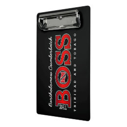 Mini Porte-bloc The Boss Trinidad & Tobago