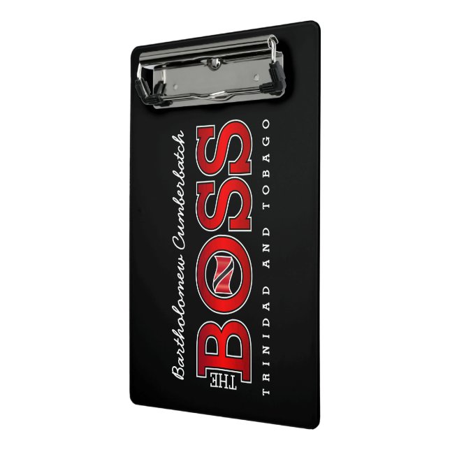 Mini Porte-bloc The Boss Trinidad & Tobago (Angle2)