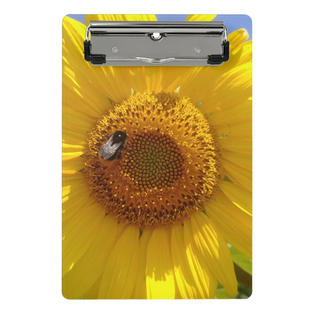 Mini Porte-bloc Tournesol jaune (Devant)
