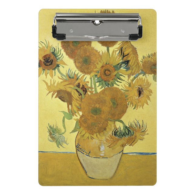 Mini Porte-bloc Tournesols de Vincent van Gogh |, 1888 (Devant)