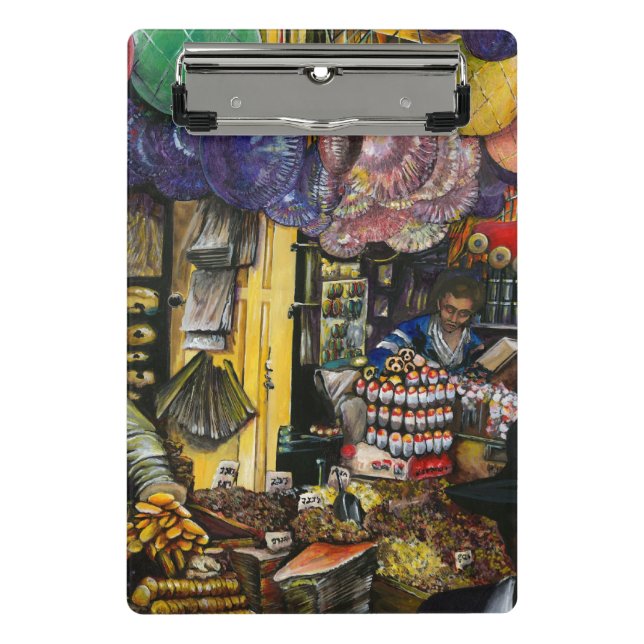 Mini Porte-bloc Traditions du commerce ancien, Jérusalem (Devant)