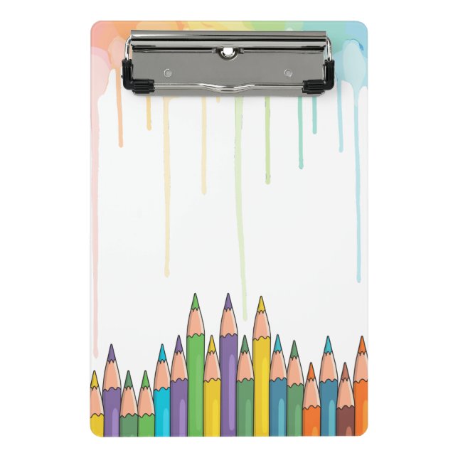Mini Porte-bloc Trousse à crayons mignonne Kawaii (Devant)