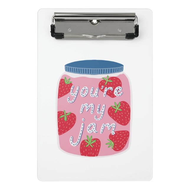 Mini Porte-bloc Tu es ma citation d'amour de jam (Devant)
