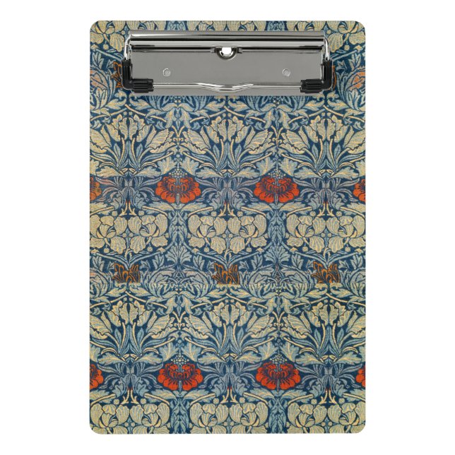 Mini Porte-bloc Tulip et Rose Date, Design 1876 William Morris (Devant)