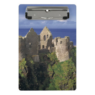 Mini Porte-bloc Un arc-en-ciel frappe le château médiéval de Dunlu