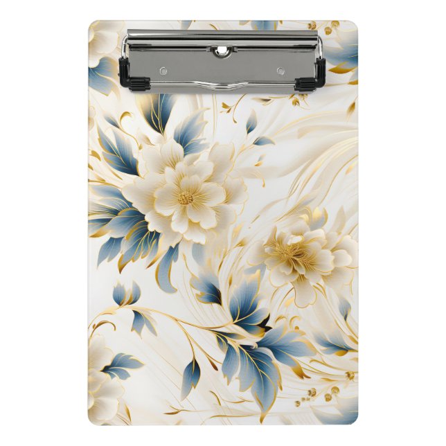 Mini Porte-bloc Un Mariage Floral Series Design 1 (Devant)