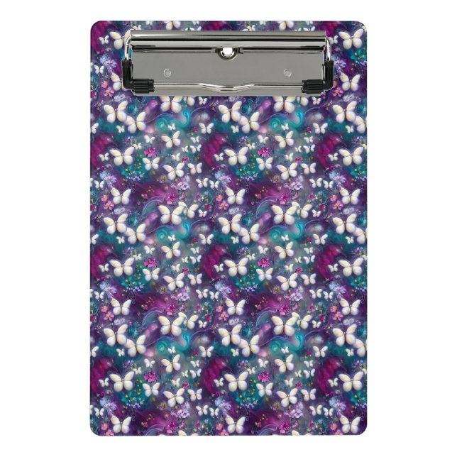 Mini Porte-bloc Une série de papillons mystiques Design 5 (Devant)