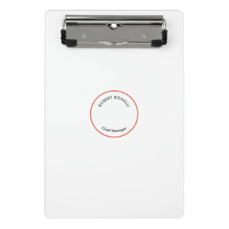 Mini Porte-bloc Unique moderne minimaliste rouge noir blanc courbu