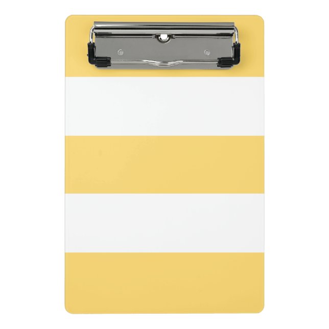 Mini Porte-bloc Vertikas Jaune Et Blanc (Devant)
