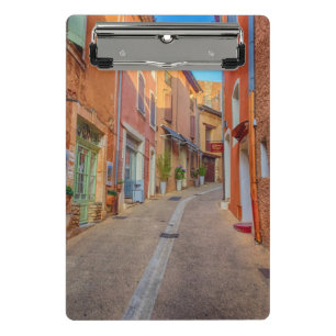 Mini Porte-bloc Ville colorée sur une colline française