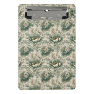 Mini Porte-bloc Vintage Chinoiserie Floral sans couture Motif