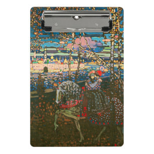 Mini Porte-bloc Wassily Kandinsky Le Couple à Cheval Art Russe