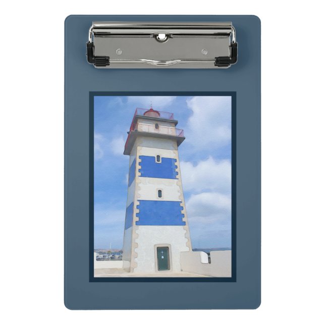 Mini Porte-bloc Watercolor lighthouse (Devant)