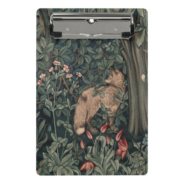 Mini Porte-bloc William Morris Faune sauvage Fox (Devant)