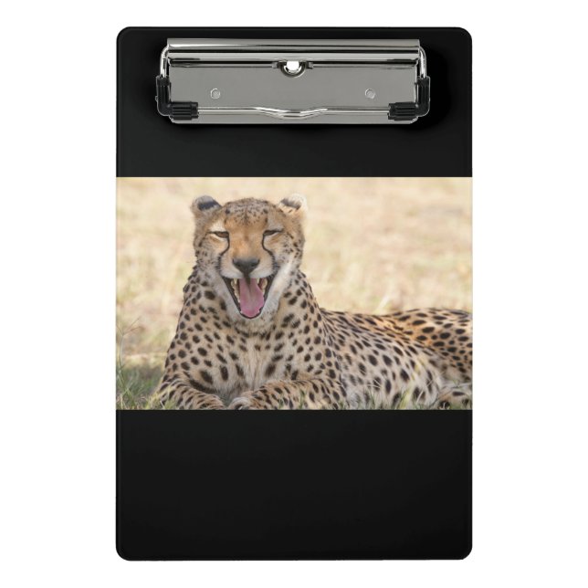 Mini Porte-bloc Yawning Cheetah (Devant)