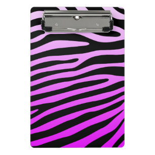 Mini Porte-bloc Zebra rayures motif + votre arrière - plan & idées