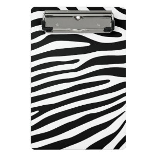 Mini Porte-bloc Zebra rayures motif + votre arrière - plan & idées
