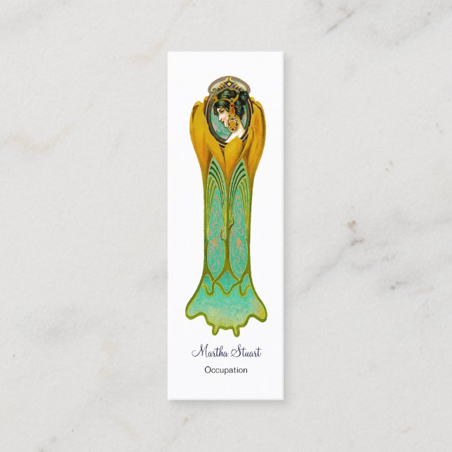 Mini Rapidité des fleurs ~ Carte de visite mince (Devant)