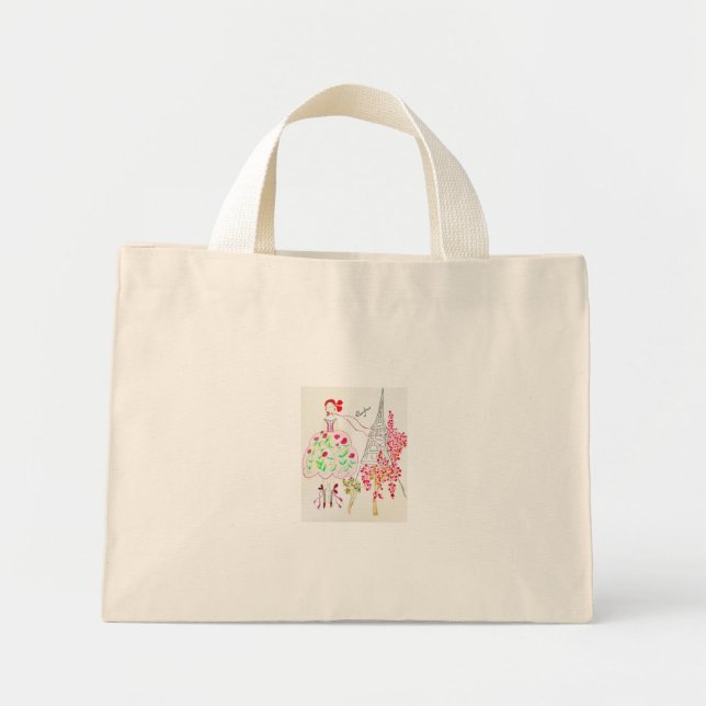 Mini sac Bonjour Collection par Allyson Simone (Devant)