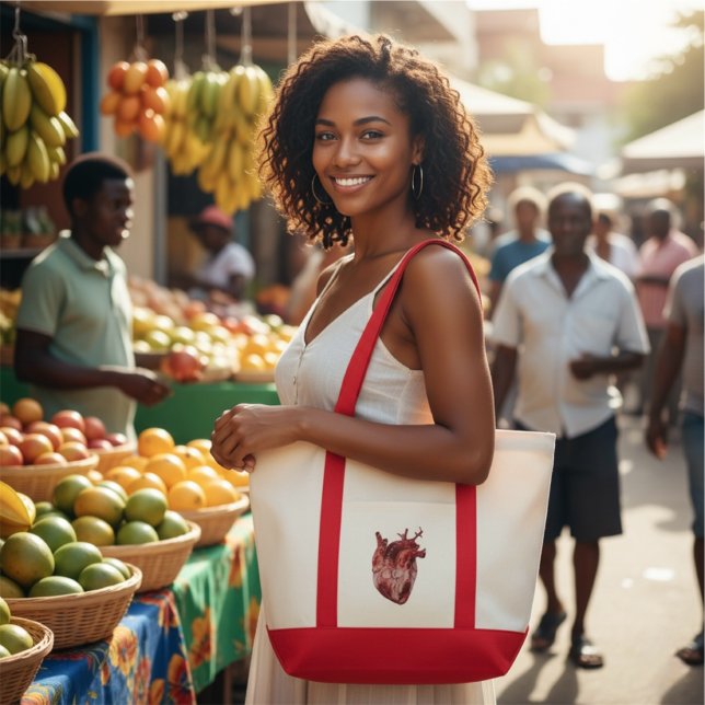 Mini Sac fourre-tout Coeurs (Créateur téléchargé)