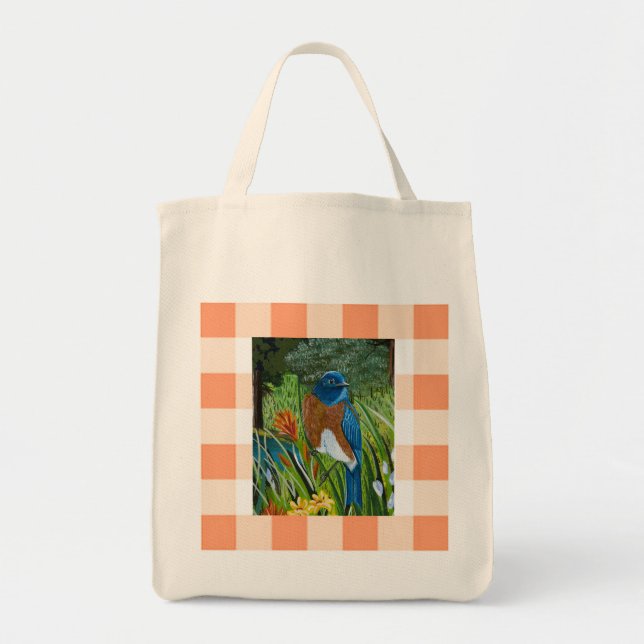 Mini Sac fourre-tout Western Bluebird (Devant)