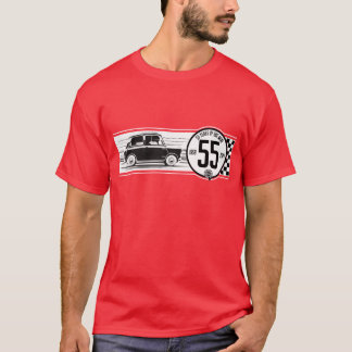 Mini T-shirt classique de 55 anniversaires