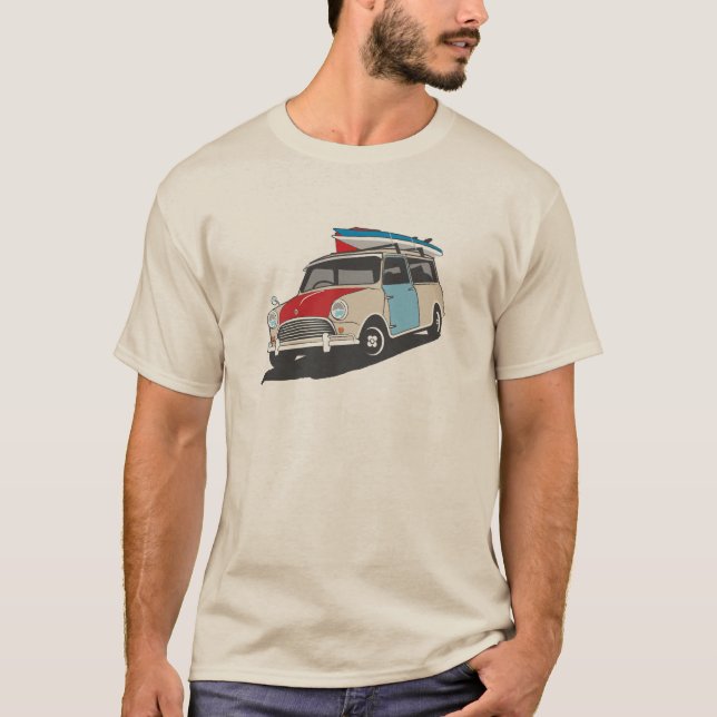Mini T-shirt classique de voyageur (Devant)
